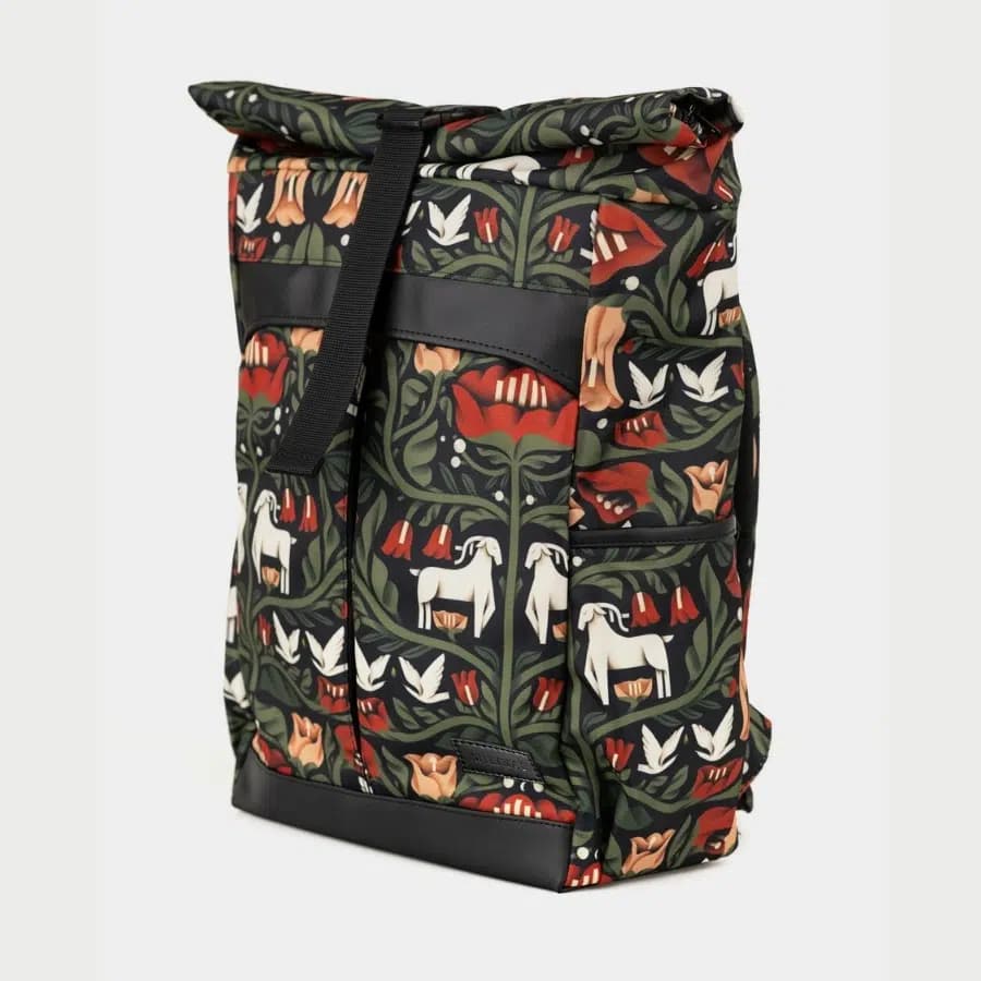 Milinal Cestovní rolovací batoh Journey Black 28l - náhled 5