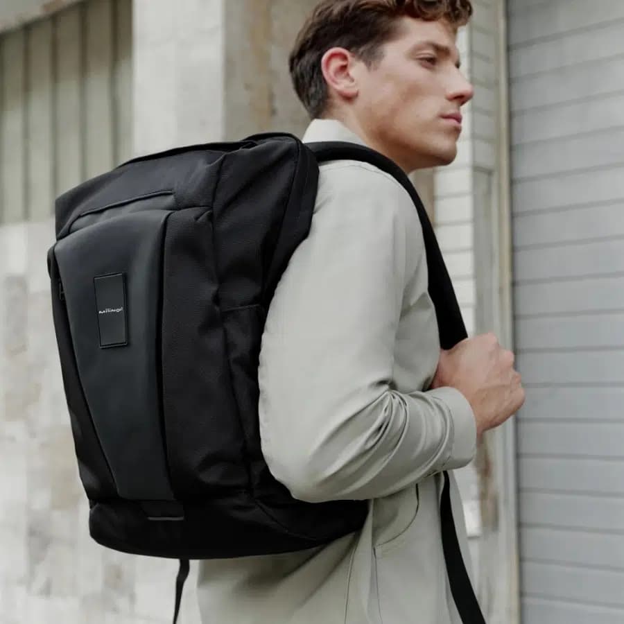 Milinal Městský jednokomorový batoh Urban Tech 22l černý - náhled 2