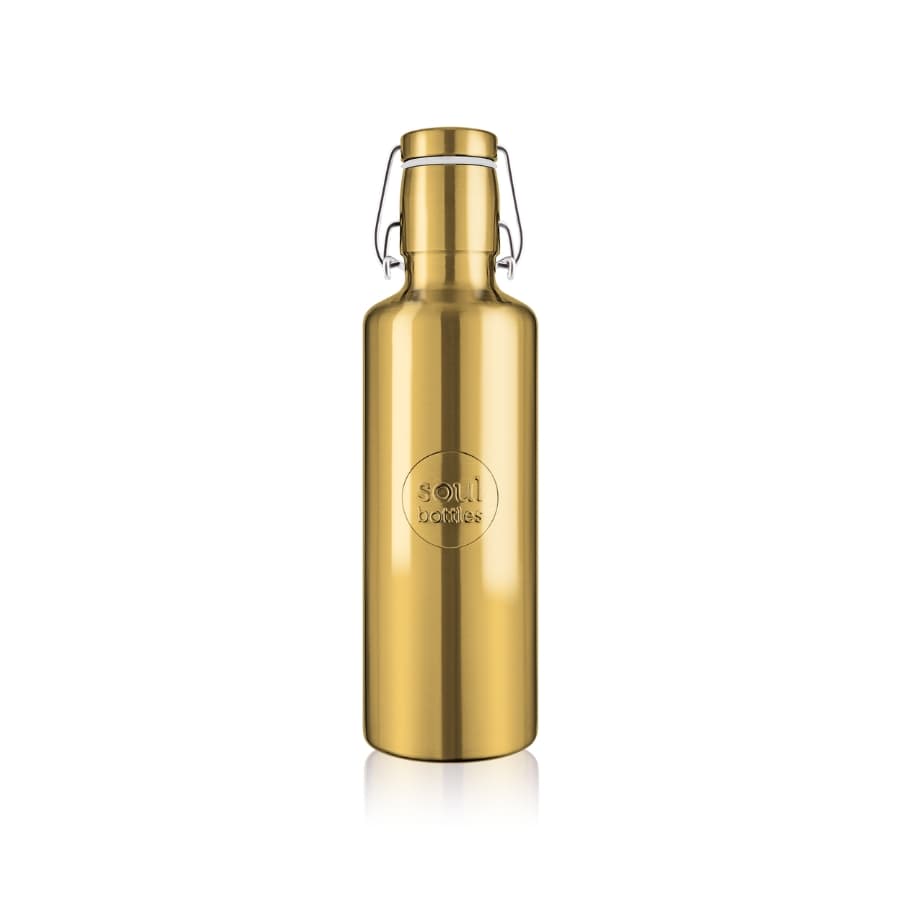 Soulbottles Nerezová láhev Gold objem 750ml