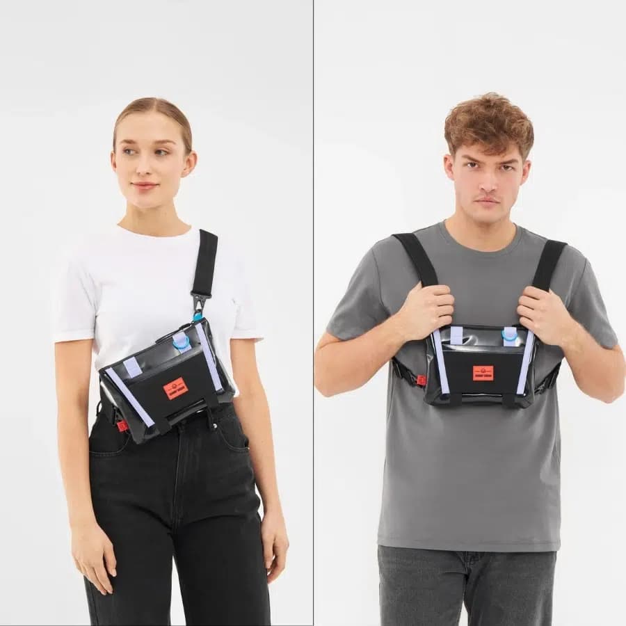 Johnny Urban Crossbody taška přes rameno Avery béžová 5l - náhled 2