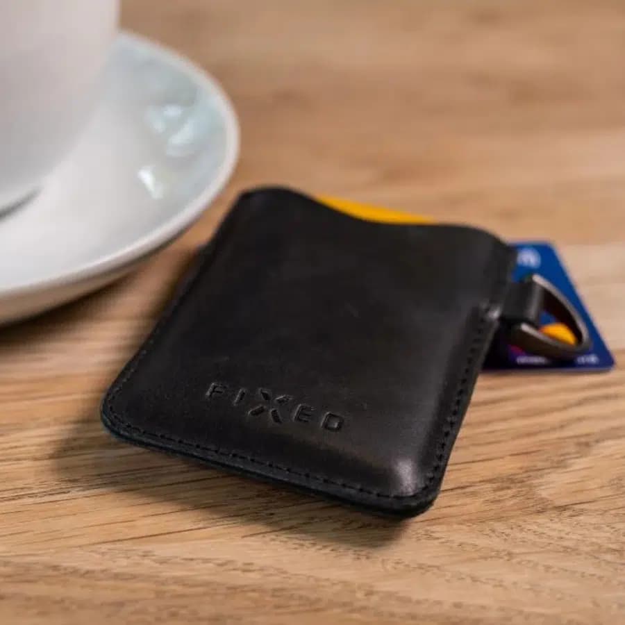 Kožené pouzdro na karty Fixed Cards hnědé - náhled 4