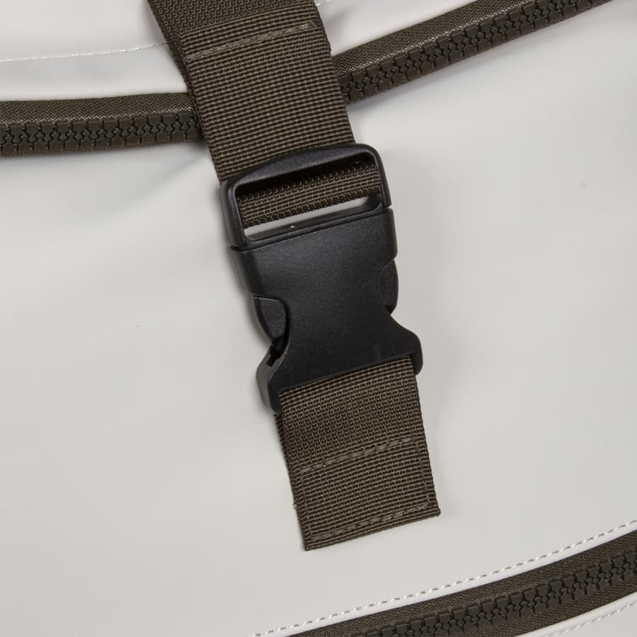 New Rebels Voděodolný rolovací batoh Tim smetanový 19l - náhled 4