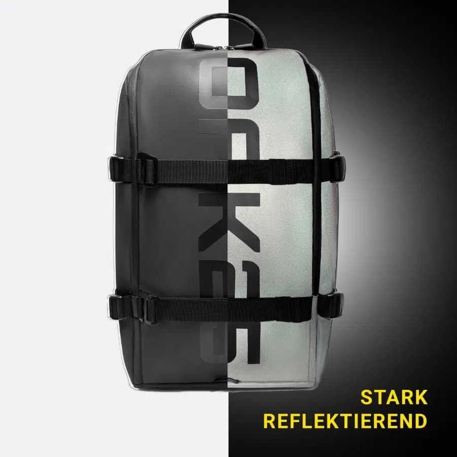 Oak25 Nepromokavý reflexní batoh Luminite Daybag černý 16l - náhled 2