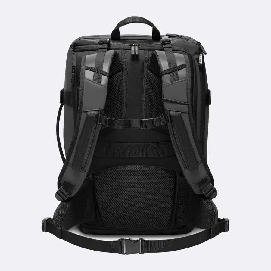 Oak25 Nepromokavý cestovní reflexní batoh Luminite Traveller černý 34l - náhled 5