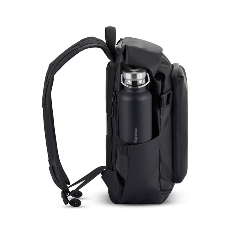 Kapten & Son Cestovní rolovací batoh Lisbon small All Black 23l - náhled 4