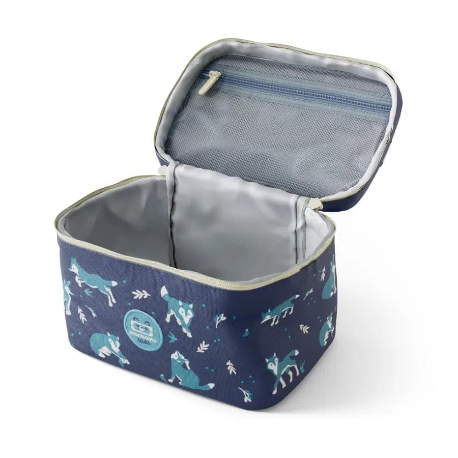 Monbento Dětská termotaška na jídlo Frosty Blue Wolf 5l - náhled 5