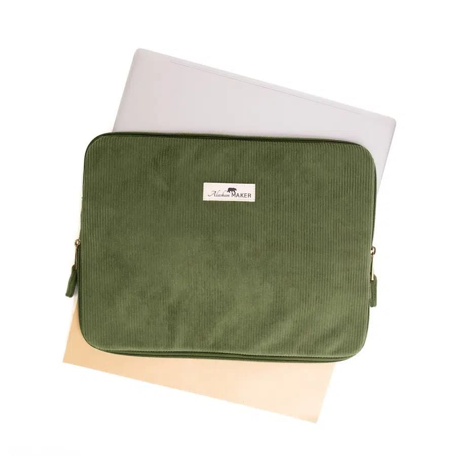 Alaskan Maker Manšestrové pouzdro na notebook Willow Rust 13,6" - náhled 3