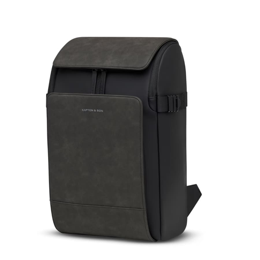 Kapten & Son Voděodolný batoh Bali medium all black 28l - náhled 1