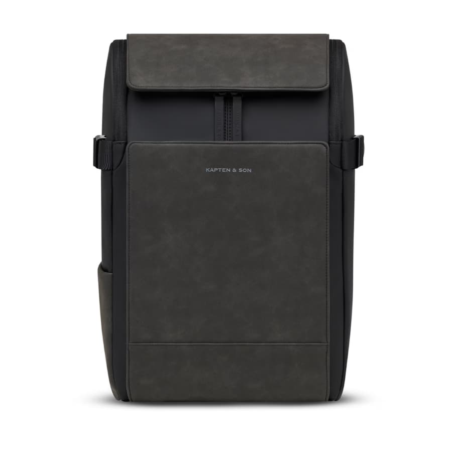 Kapten & Son Voděodolný batoh Bali medium all black 28l - náhled 3