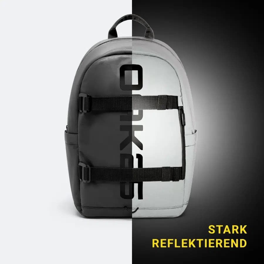 Oak25 Nepromokavý reflexní batoh Luminite Pack černý 17l - náhled 2