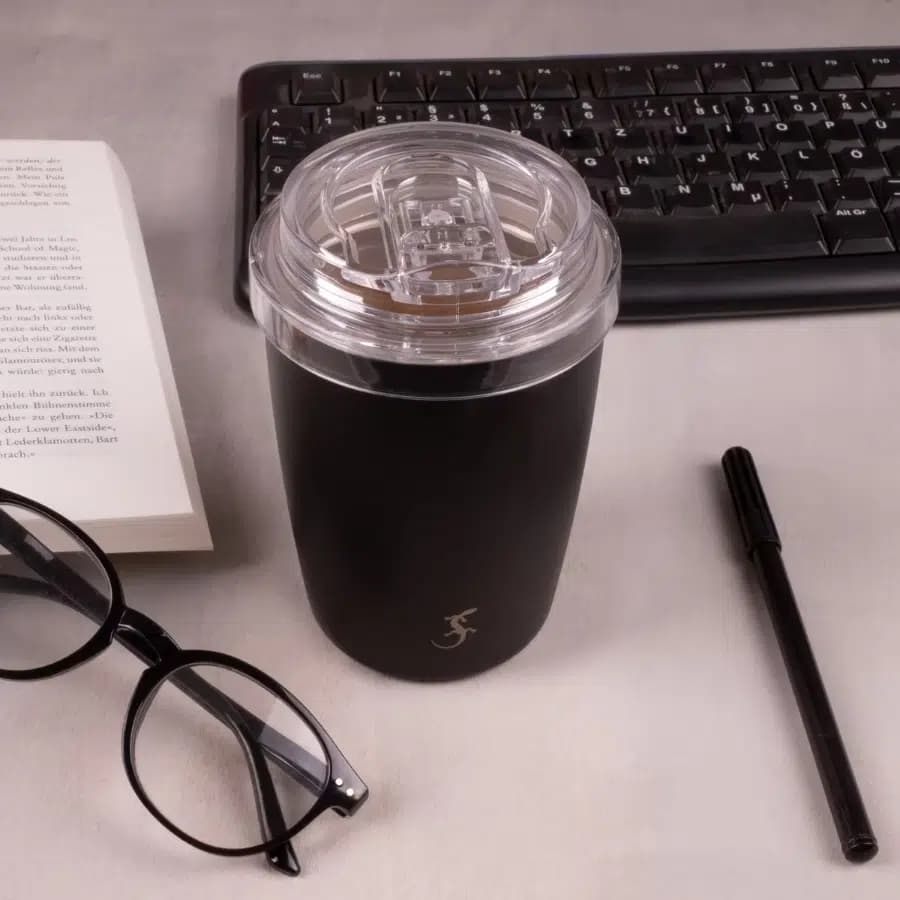 Lurch Nerezový to-go termohrnek na kávu 300 ml salvia - náhled 4