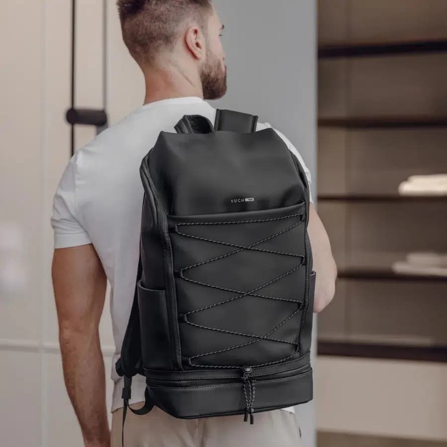 Vuch Cestovní voděodolný batoh Hydra beige 22l - náhled 4