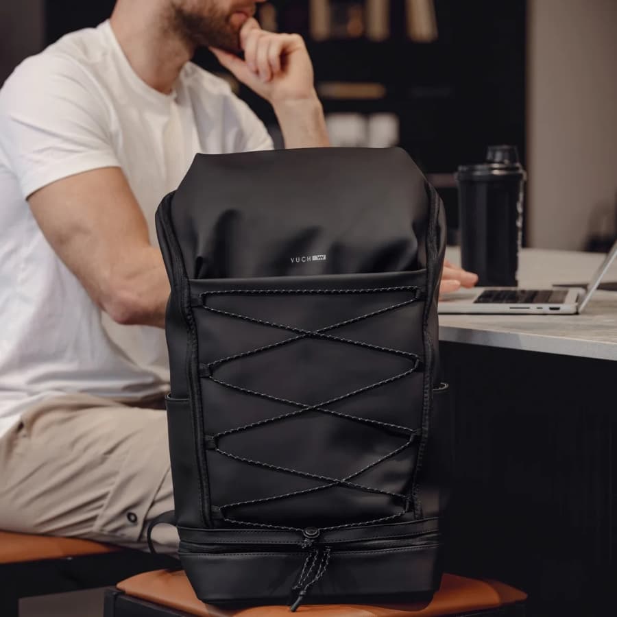 Vuch Cestovní voděodolný batoh Hydra beige 22l - náhled 3