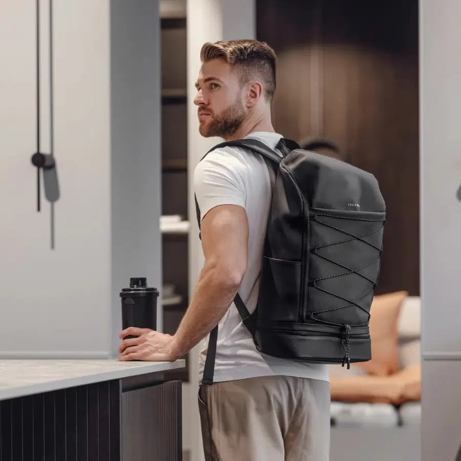 Vuch Cestovní voděodolný batoh Hydra beige 22l - náhled 2