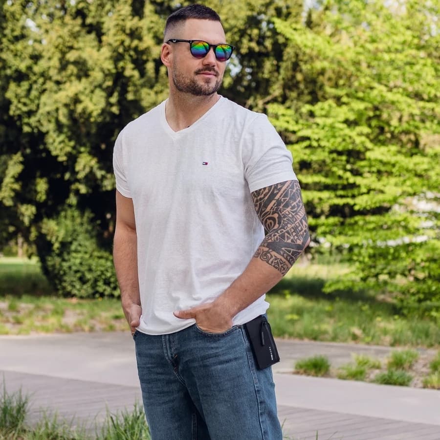 Vuch Pánská sportovní peněženka Vail black - náhled 5