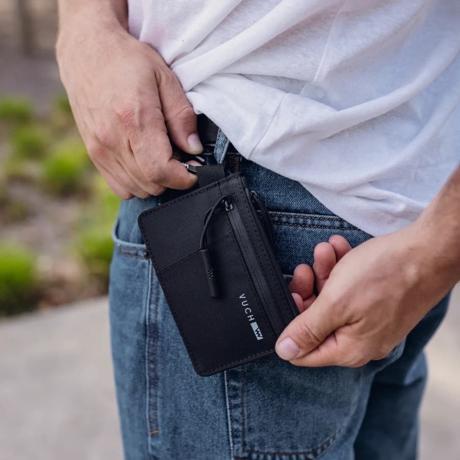 Vuch Pánská sportovní peněženka Vail black - náhled 3