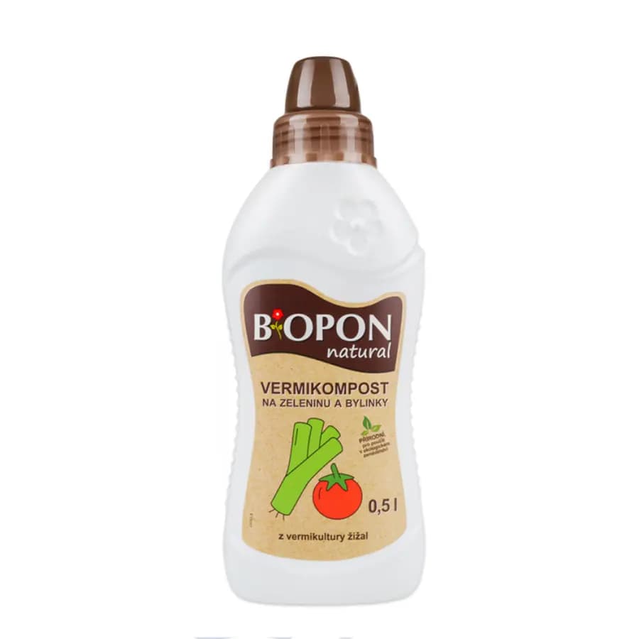 Bopon Vermikompost na zeleninu a bylinky 500 ml