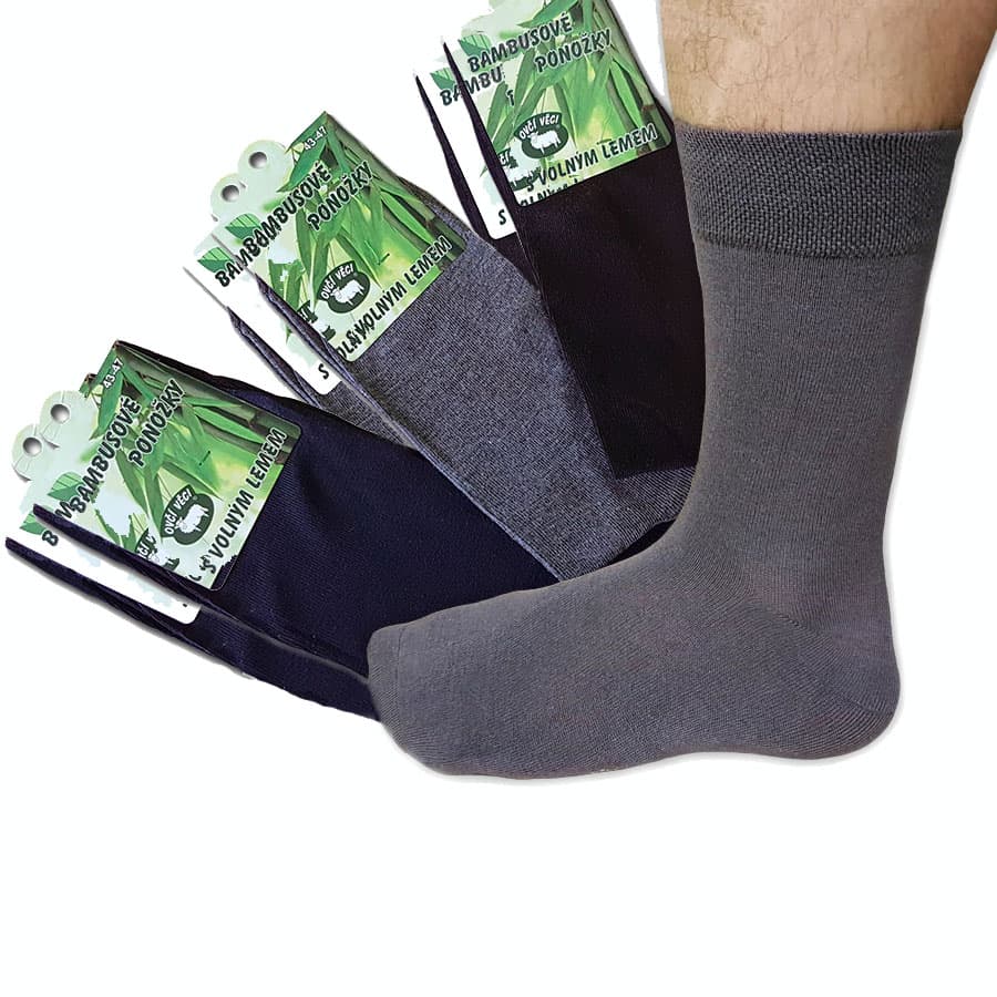 OVČÍ VĚCI Bambusové ponožky mix barev 6 párů