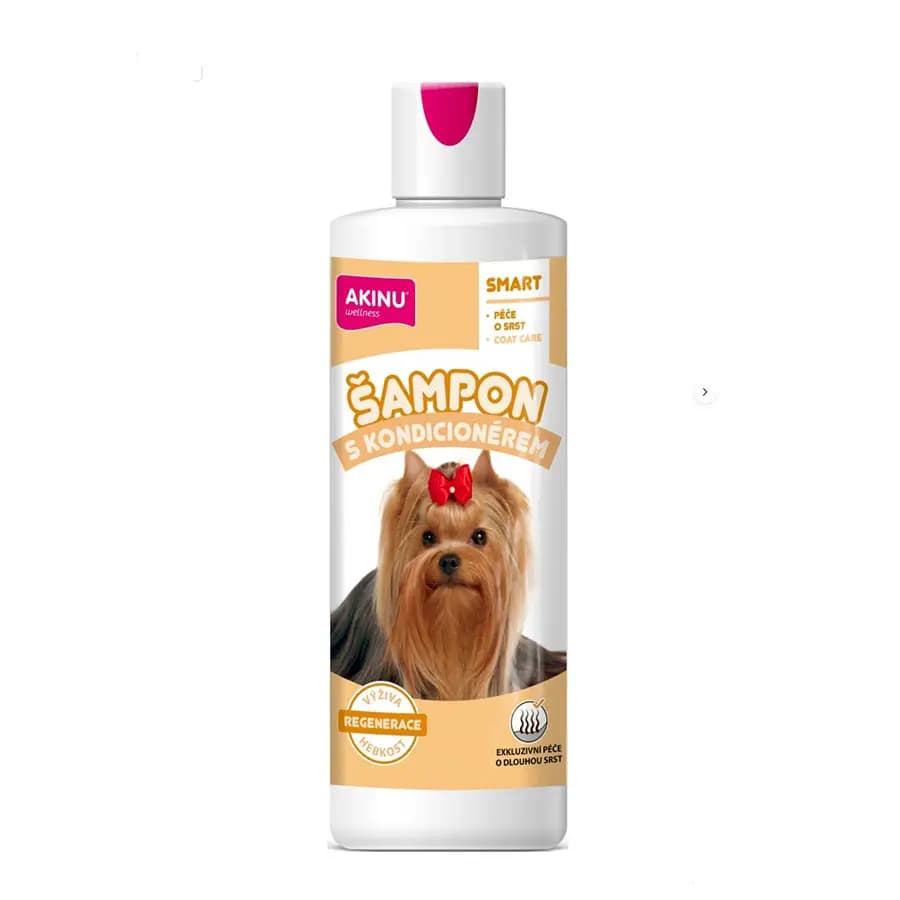 Akinu Šampon s kondicionérem pro psy 250 ml