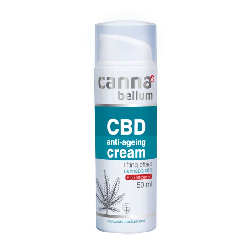 Palacio Cannabellum CBD pleťový anti-age krém 50 ml