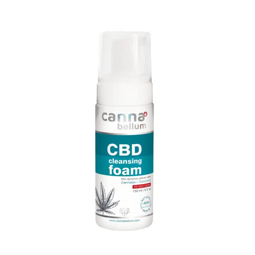 Palacio Cannabellum CBD čisticí pěna na obličej 150 ml