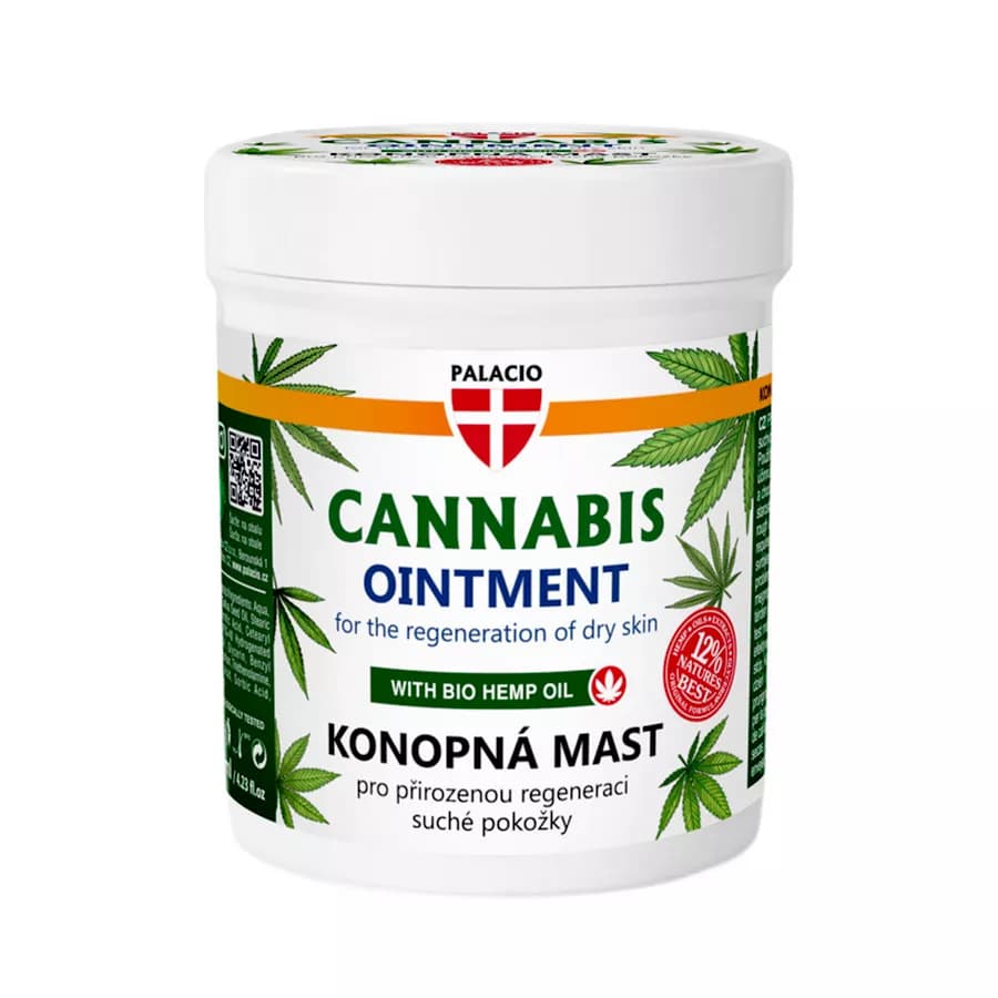 Palacio Konopná mast regenerační, 125 ml