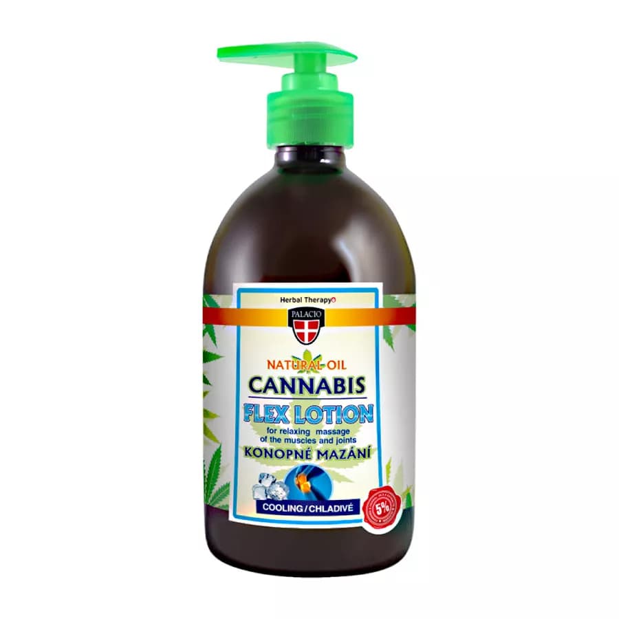 Palacio Konopné mazání s pumpičkou chladivé, 500 ml