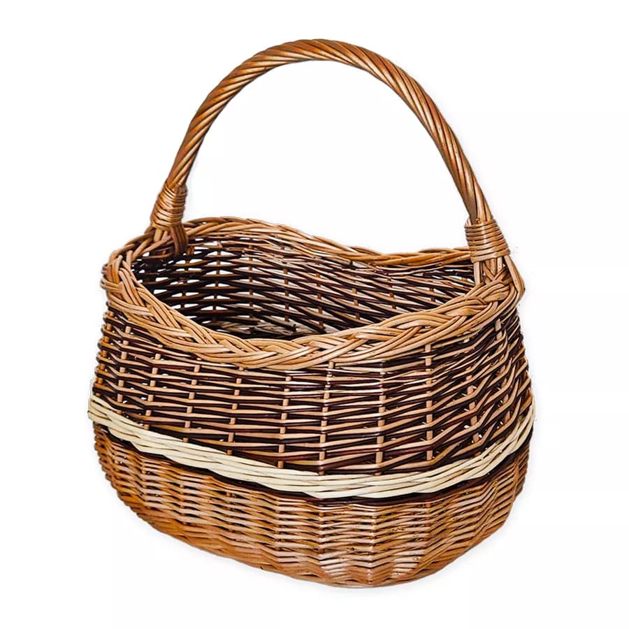 OVČÍ VĚCI Proutěný košík ELEGANCE 38 x 27 cm