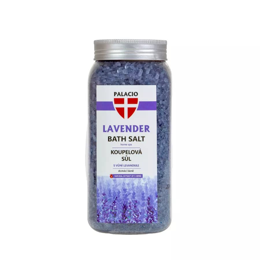 Palacio Sůl do koupele Levandule 900 g
