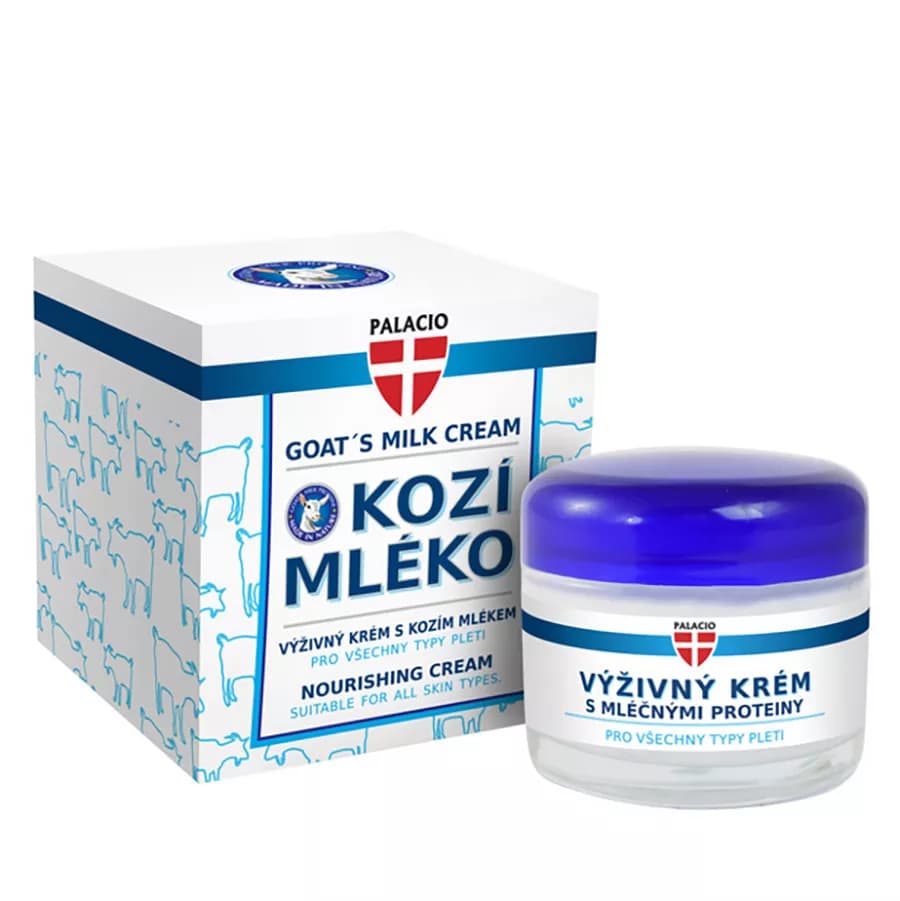 Palacio Kozí mléko pleťový krém, 50 ml