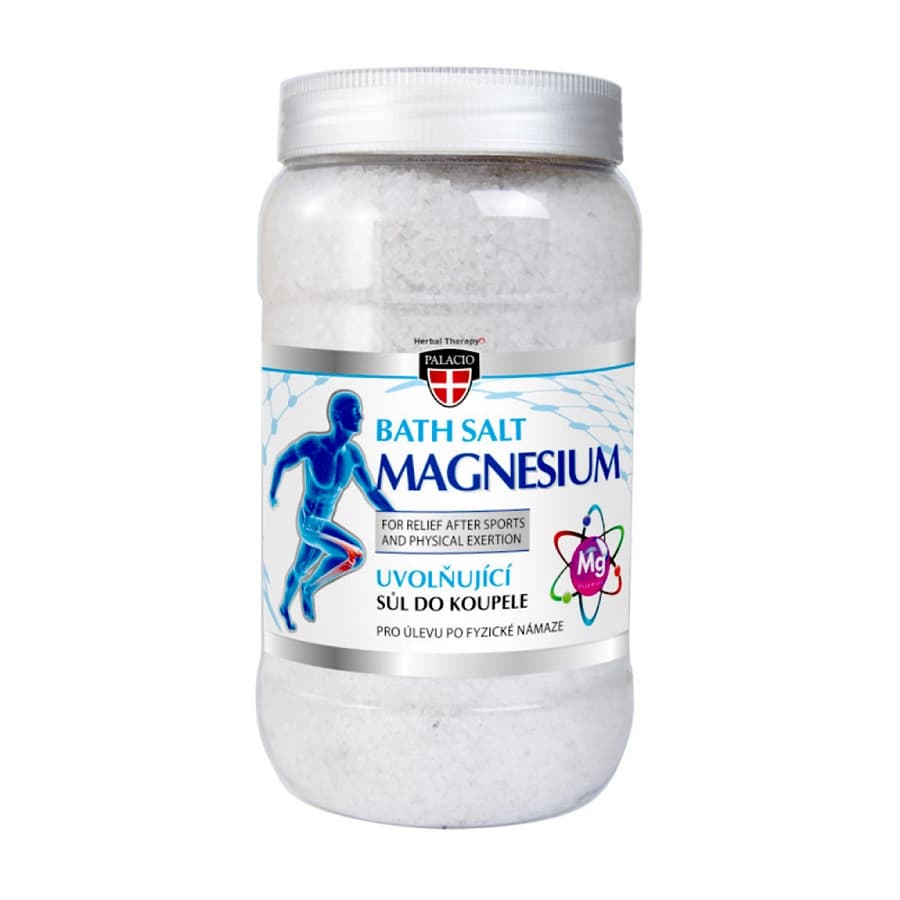 Palacio Magnesium sůl do koupele, 1200 g