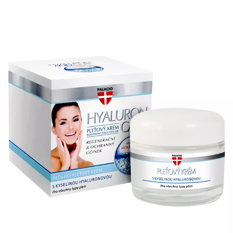 Palacio Pleťový krém s kyselinou hyaluronovou, 50 ml