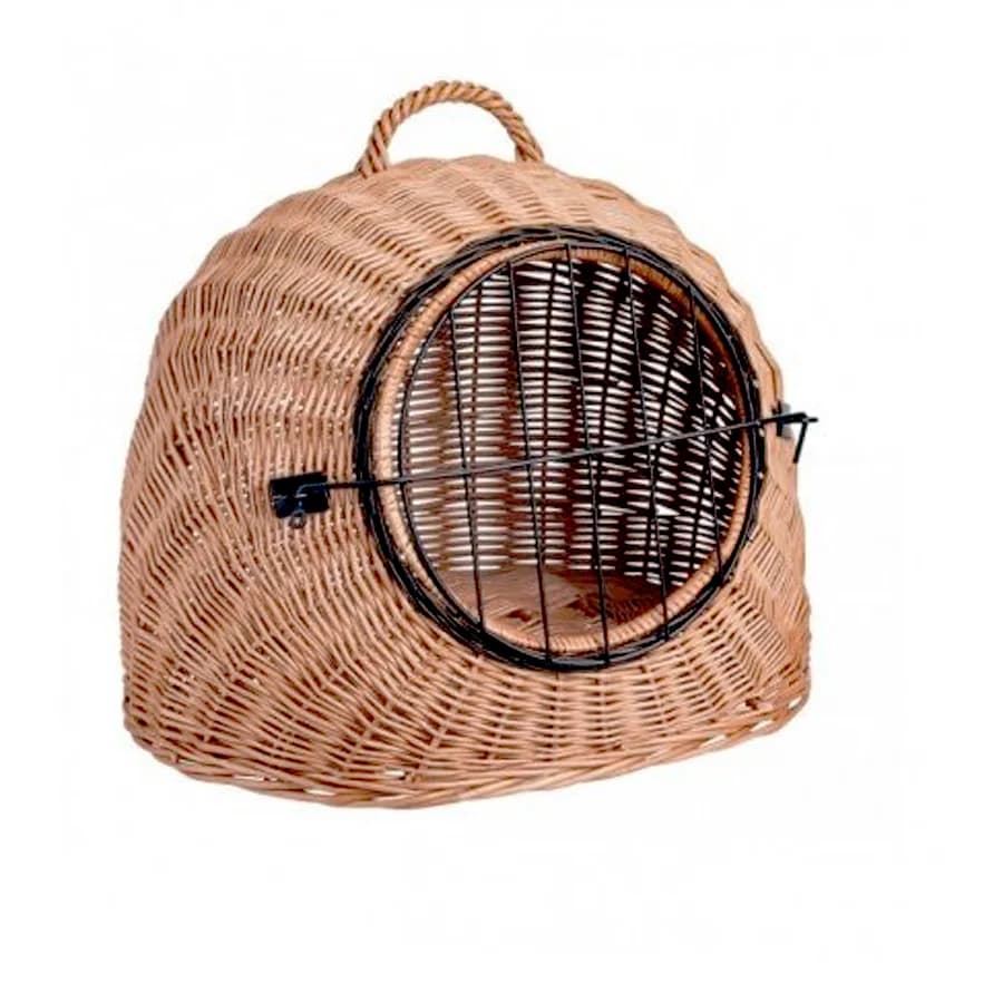 Proutěná přepravka pro domácí mazlíčky délka 42 cm  šířka 51 cm