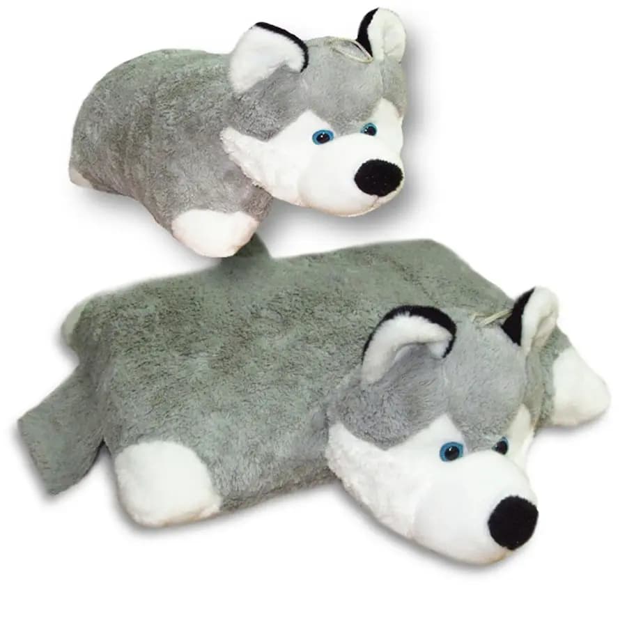 SUN DAY Rozkládací polštářek Husky