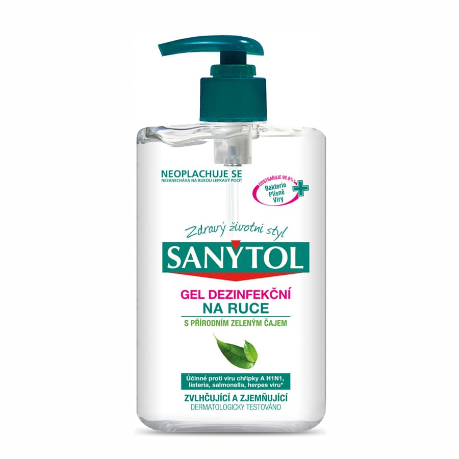 SANYTOL Dezinfekční gel, 250 ml