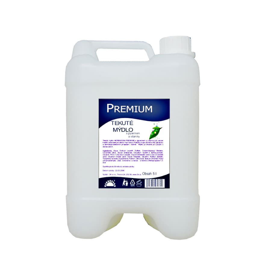 HERBAVERA Tekuté mýdlo PREMIUM, 5000 ml