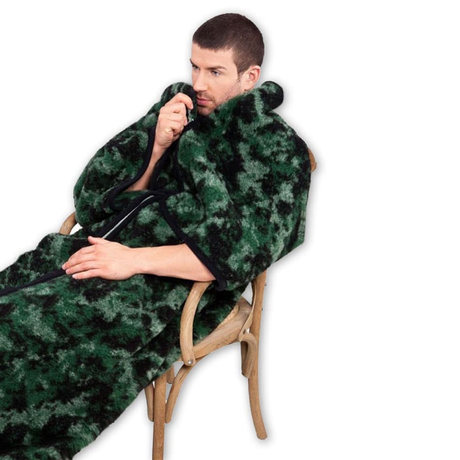 OVČÍ VĚCI TV pytel z ovčí vlny MERINO HUNTER 160 x 200 cm