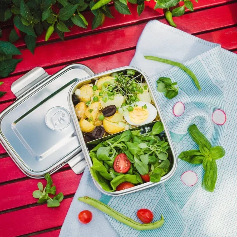 Elephantbox Nerezový lunchbox objem 1,2l - náhled 4
