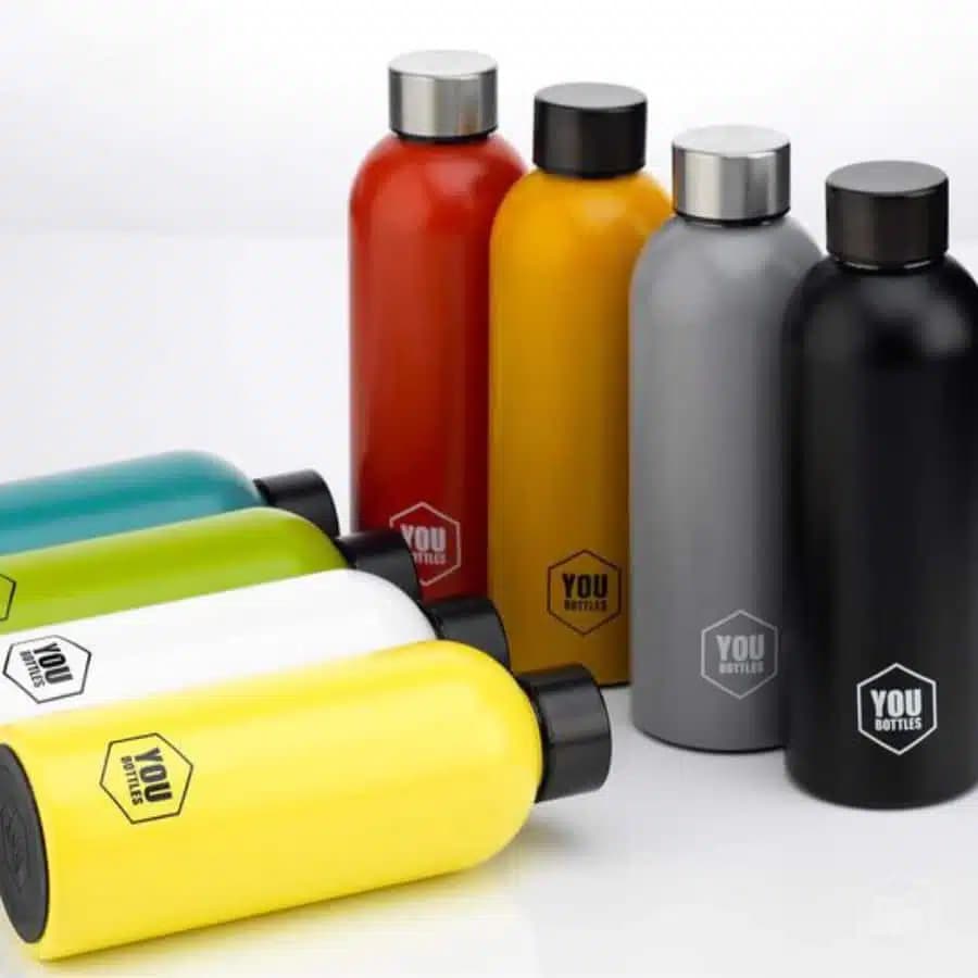 You Bottles Termoláhev na pití Dua Colour oranžová 500 ml - náhled 4