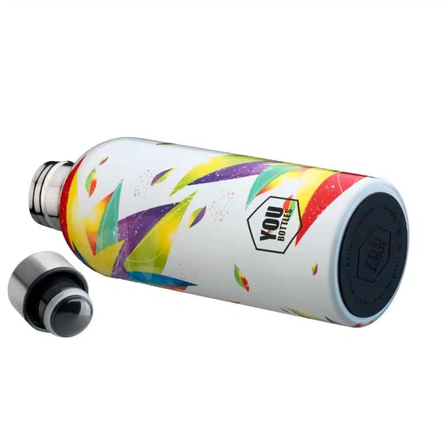 Termoláhev na pití Dual Design You Bottles Art Leaf 500 ml - náhled 3