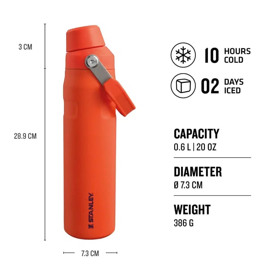 Vakuová termo láhev na pití Aerolight IceFlow 600 ml citron - náhled 4