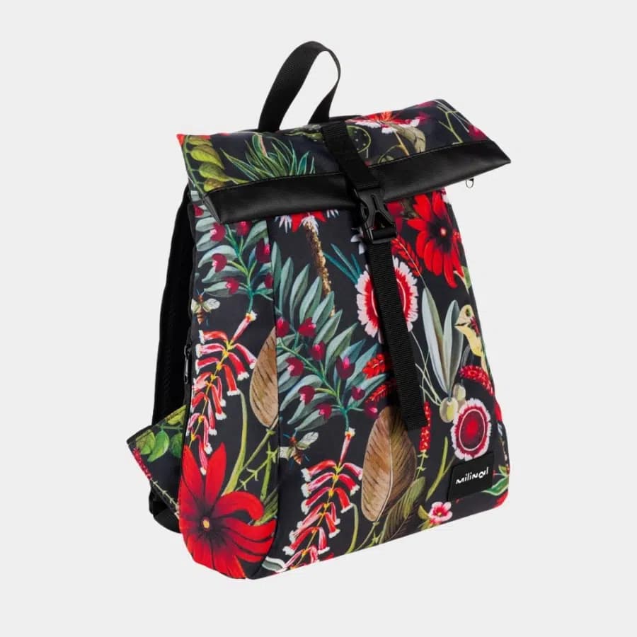 Milinal Dámský rolovací batoh Roll Mini black 14l - náhled 5