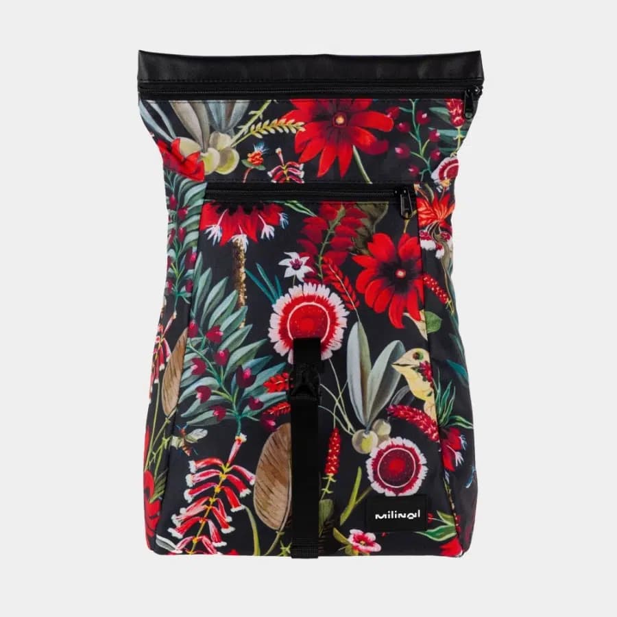 Milinal Dámský rolovací batoh Roll Mini black 14l - náhled 4