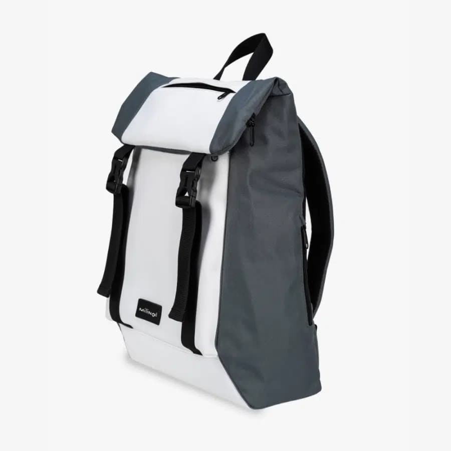 Milinal Městský batoh s klopou Shuttle Roll black 17l - náhled 3