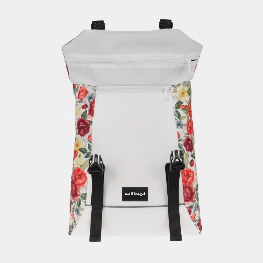 Milinal Městský batoh s klopou Shuttle Roll Mini black 14l - náhled 5