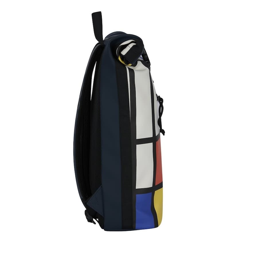 New Rebels Nepromokavý rolovací batoh Mart Art New York Almond Blosom 19l - náhled 3
