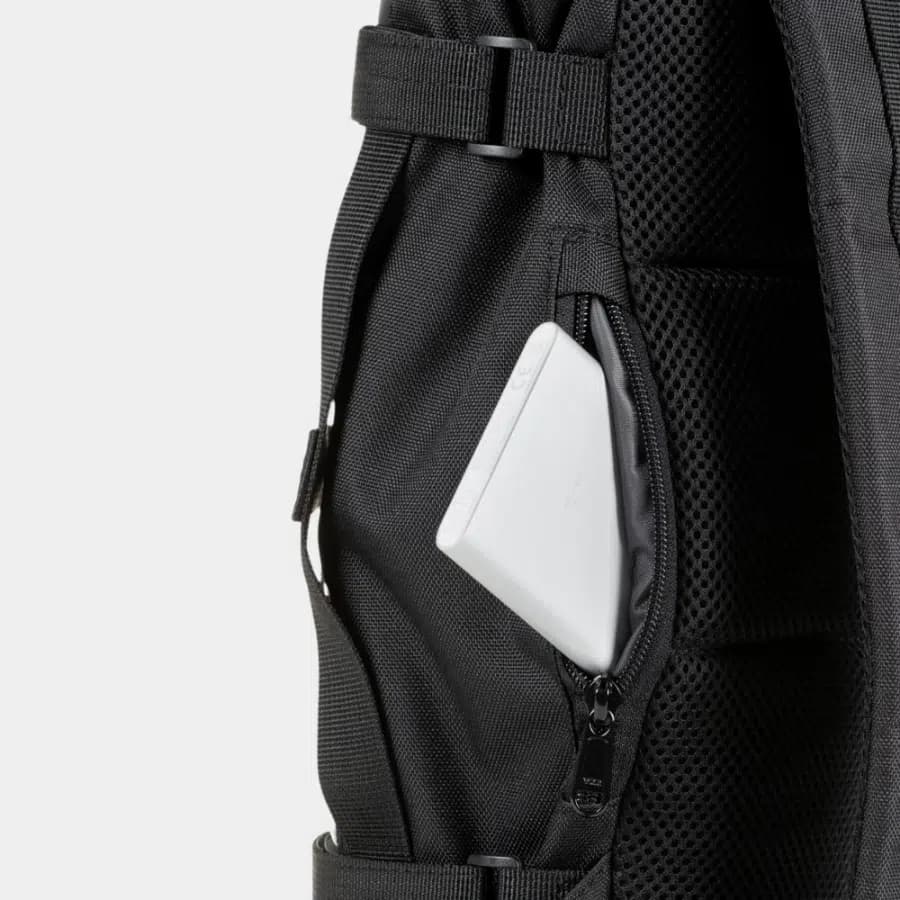 Milinal Rolovací batoh se sítí Mesh black 19l - náhled 4