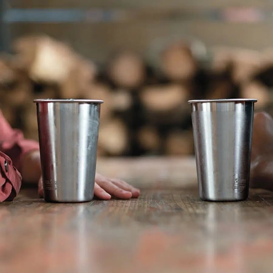 Klean Kanteen Sada nerezových pohárků 4 x 473 ml - náhled 5