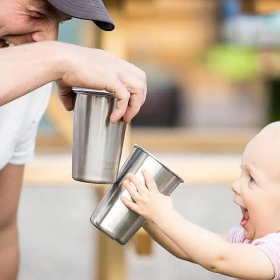 Klean Kanteen Sada nerezových pohárků 4 x 473 ml - náhled 2