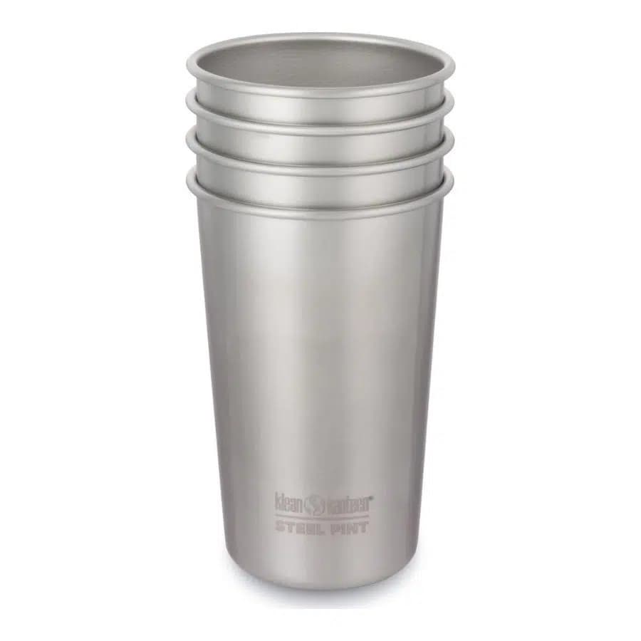 Klean Kanteen Sada nerezových pohárků 4 x 473 ml
